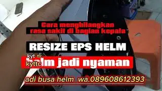 Solusi cara mengatasi masalah helm yang bikin pusing sakit bagian pelipis dan lingkar kepala