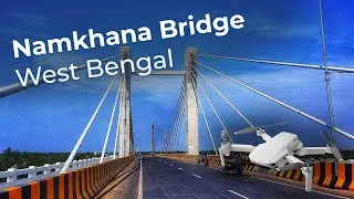 Namkhana New Bridge Drone View || New Bridge On Hatania - Doania River ||