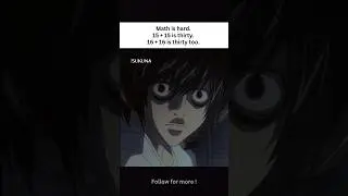 Maths is really confusing. #life #manga #relatable #peace