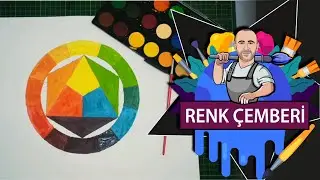COLOR CIRCLE / RENK ÇEMBERİ - GUAJ BOYA