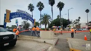 Laying Fiber Obtics in Santa Monica