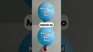 Looking for the perfect match for Qualatex Pale Blue?