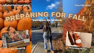 PREPARING FOR FALL WITH ME | Fall Decor Shopping + Decorating My Home! ✨🍂☕️