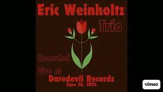 Eric Weinholtz Trio: Recorded Live at Daredevil Records, June 28, 2024