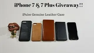iPhone 7 & 7 Plus Genuine Leather Case Giveaway & Review