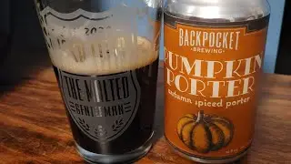 Pumpkin Porter Autumn Spiced Porter Review// The Malted Gentleman// Backpocket Brewing