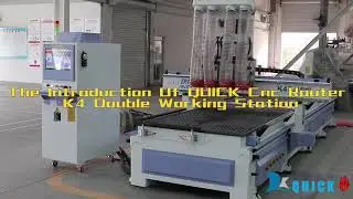 k4 double workstation woodworking machine