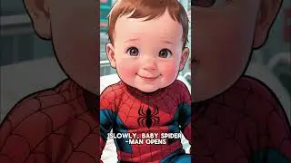 Baby Spider Man is sick and needs Help to You and Spidermon