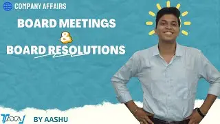 Types of Board Meetings & Board Resolution Explained with Relevant Forms, Procedures & Deadlines