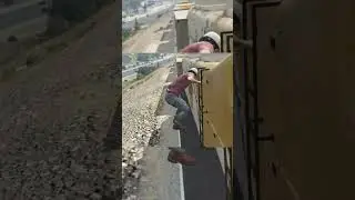 TRAIN STOPED BY TREVOR🔥|GTA-5⚡|#shorts