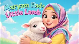 Maryam Had a Little Lamb 🐑 | Islamic Kids Song | Fun & Educational Cartoon | Little Noor kids