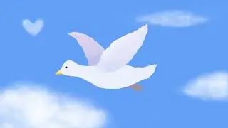 Flying (ipad drawing / procreate / digital painting / illustration / animation)