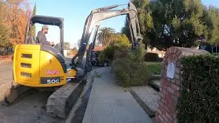 Hedge Removal  with 50g John Deere