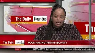 THE DAILY ROUNDUP WITH NINA| Phillipus Tobias on data consolidation, analysis and drafting workshop