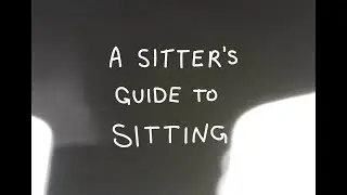 A Sitters Guide to Sitting