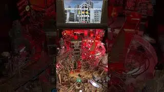 Godzilla Pinball 70th Anniversary Backboard illumination #pinballlove