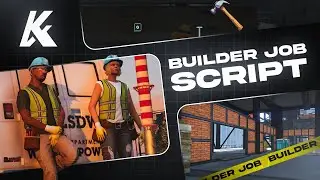 FiveM Builder Job Script | ESX & QBCore | Construction Minigames
