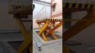 SCISSOR LIFT FOR INDUSTRY #lifter