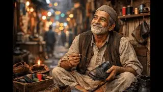 The Silent Cobbler &mdash; A Heart Touching Moral Story | Urdu Hindi Moral Story | Qisson Ki Mehfil