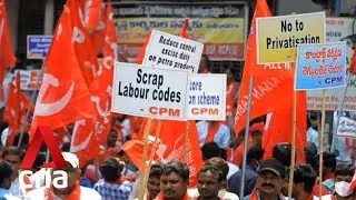 Banking, transport services affected as millions go on strike in India