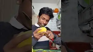 green mango juice must try it 🍏💥 #shorts
