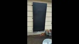 SAHP Partner installation of a Solar Assisted Heat pump water heater in New York, USA