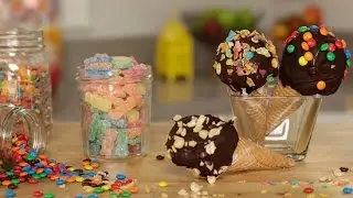 How to Make DIY Nestle Drumstick Ice Cream Cones | Get the Dish