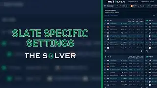 Settings Within a Slate