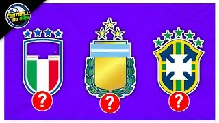 GUESS THE COUNTRY BY THEIR FOOTBALL TEAM LOGO | FOOTBALL QUIZ 2023