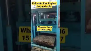 Full auto Eva Phylon hot and cold machine &mdash;&mdash;high capacity