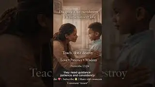 Discipline With Love | Raising Godly Children the Right Way #ChristianParenting #DisciplineWithLove
