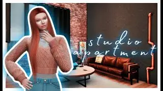 The Sims 4 | Studio Apartment | NO CC | Stop motion build