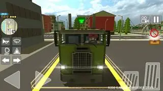 Blocky Truck Driver Urban Transport | Transport cargo truck games 3D