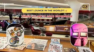 ЛУЧШИЙ В МИРЕ АЭРОПОРТОВЫЙ ЗАЛ ОТДЫХА?! 🤯 ПОЛНЫЙ ОБЗОР КАРТЕ VIRGIN ATLANTIC GOLD + PREMIUM ECONO...