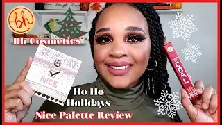 BH Cosmetics Ho Ho Holidays NICE Palette Review | Mini ULTA Unboxing