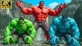 RED HULK vs BLUE HULK  | Epic Battle Turns INSANE When She-Hulk Appears!