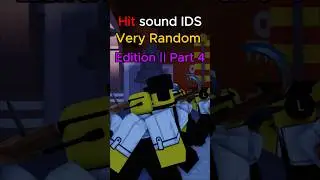 Звук удара IDS ОЧЕНЬ СЛУЧАЙНЫЙ выпуск часть 4 || Forsaken #roblox #forsakenroblox #forsaken