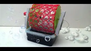 How to Make a Bubble Machine with Motor at home