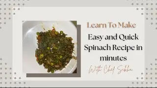 Palak Saag Recipe @smartclassroom09