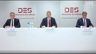 Deutsche EuroShop AG Hauptversammlung 2021