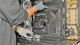 2022년 마지막 빌드!! 리안리 V3000 PLUS 수랭시스템
