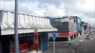 Double decker bus Auckland Central to New Lynn Sep17