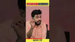Samrat Bhai REPLY To Dhruv Rathee, Suhani Shah Rajat Sharma #shorts #short