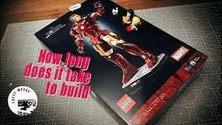 Timed Building: How long would it take me to build the Lego Iron Man set？ ⌛️  Lego76344 I Marvel