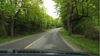 A Springtime Drive Down Opinicon Road and Chaffeys Lock Road (Ontario, Canada) 4K