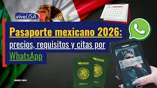 Todo sobre el pasaporte mexicano en 2026: precios y pasos para tramitarlo