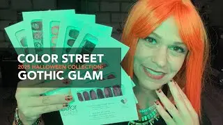 Color Street 2025 Halloween Gothic Glam Collection Review