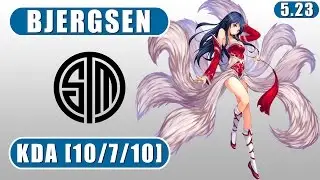 TSM Bjergsen | Ahri vs Gragas | Mid | December 1st, 2015 | Preseason 6 | Patch 5.23