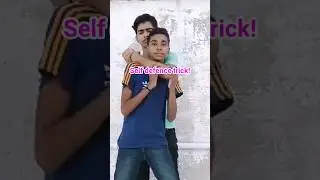 self defence trick kasi lagi? #funnytrick#shorts #creative