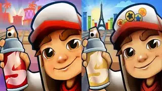 Subway Surfers : Hollywood 2026 🆚 Paris Summer Games 2024 Map Comparison 